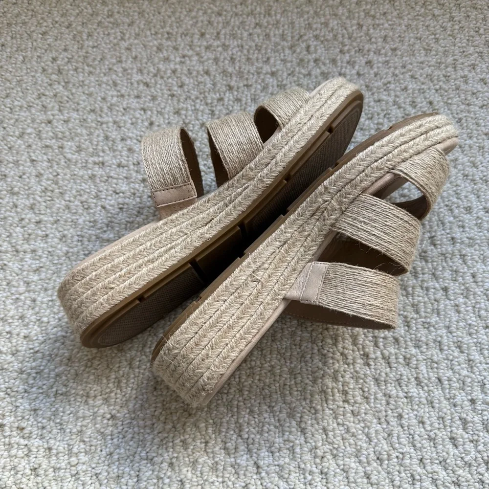 Eileen Fisher Mayla Jute Espadrille Sandal size 9